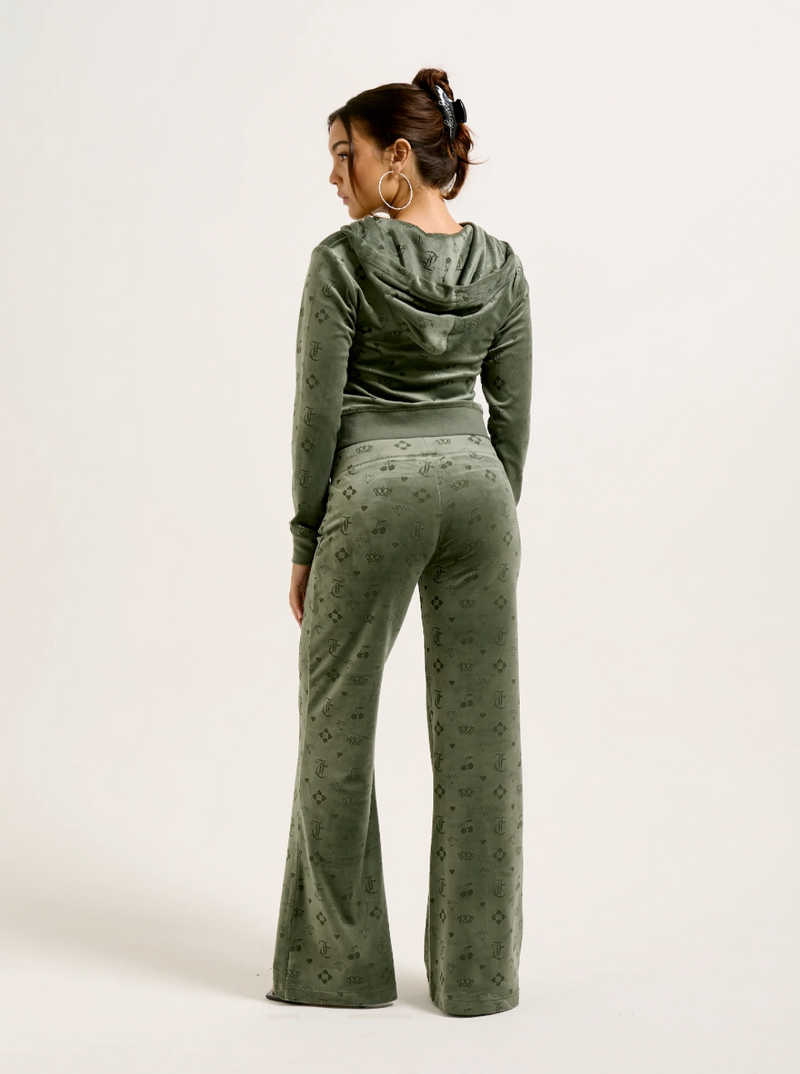 Pant "Lisa Monogram" I thyme