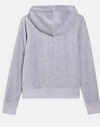 Hoodie "Robertson" I silver marl