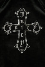 Hoodie "Morgan Cross" I black