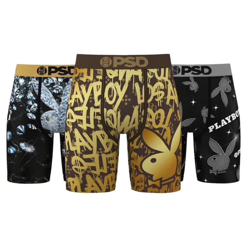 Unterhose "Playboy Lux" I 3er Pack