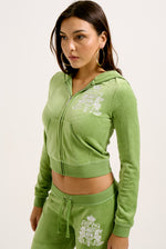 Hoodie "Robyn Juicy Now" I piquant green