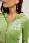 Hoodie "Robyn Juicy Now" I piquant green