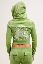 Hoodie "Robyn Juicy Now" I piquant green