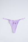 String "Juicy Script" I black, sheer lilac, cotton candy (3er Packung)