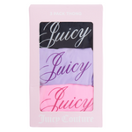 String "Juicy Script" I black, sheer lilac, cotton candy (3er Packung)