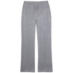 Pant "Tina" I silver marl mit Strasssteinchen