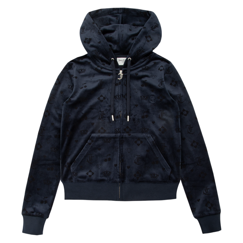 Hoodie "Madison Monogram" I night sky